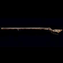Hunting “tschinke” rifle with wheel-lock